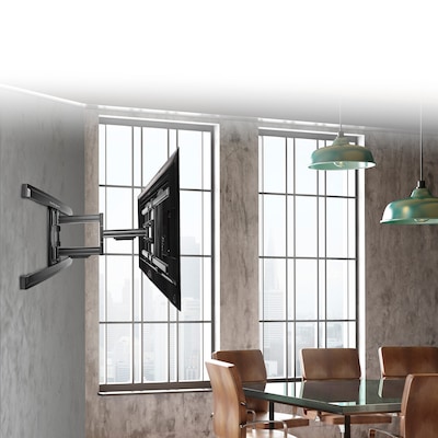 TV Wall Mount for up to 80" VESA Mount Displays - Low Profile Full Motion TV Mount - Heavy Duty Adjustable Articulating Arm