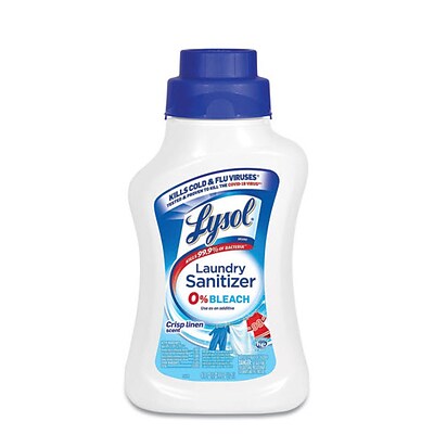 Lysol Laundry Sanitizer, Liquid, Crisp Linen, 41 oz. (RAC95871)
