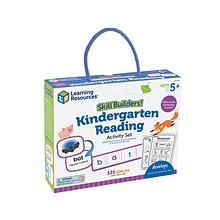 Learning Resources Skill Builders! Kindergarten Reading, Assorted Colors (LER1246)