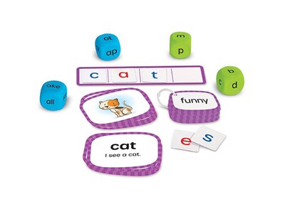 Learning Resources Skill Builders! Kindergarten Reading, Assorted Colors (LER1246)