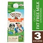Organic Valley Skim Milk, 64 oz., 3/Pack (307-00350)