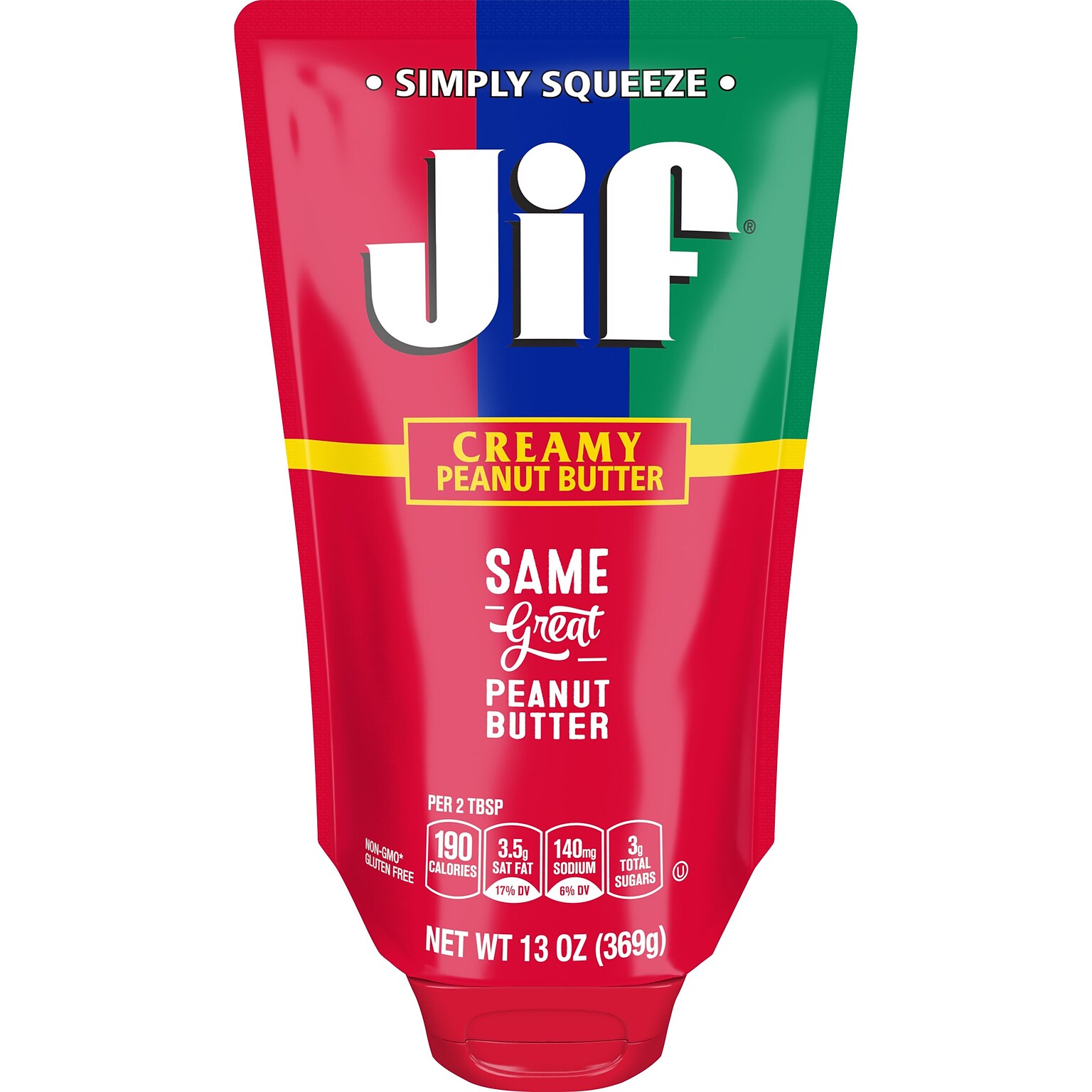 Jif Peanut Butter, 13 Oz., Each (5150024545)