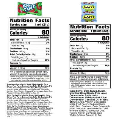 Snack Box Pros Fruit Gummies - Variety Pack, 58 Pieces/Box (700-00112)