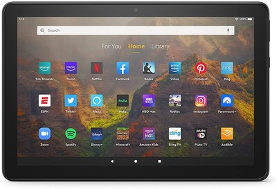 Amazon Fire HD 10, 11th Generation, 10.1 Tablet, WiFi, 32 GB Storage, Black (B08BX7FV5L)