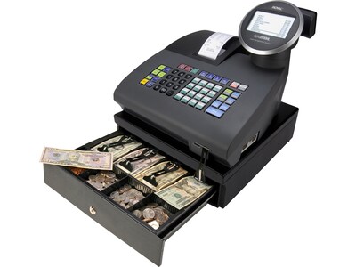 Royal Alpha2000ML Cash Register, Black