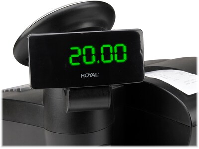 Royal Alpha2000ML Cash Register, Black