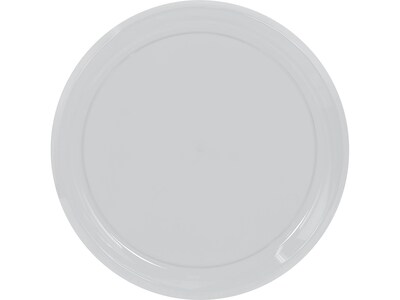 Amscan Party Platter, Silver, 4/Pack (432345.18)