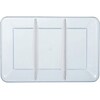 Amscan Party Compartment Tray, Clear, 4/Pack (436000.86)