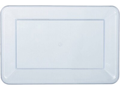 Amscan Party Tray, Clear, 4/Pack (438000.86)