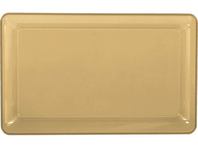 Amscan Party Tray, Gold, 4/Pack (432346.19)