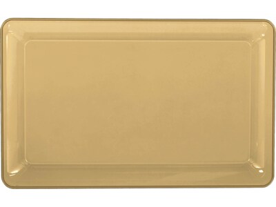 Amscan Party Tray, Gold, 4/Pack (432346.19)