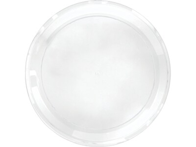 Amscan Party Platter, Clear, 4/Pack (432345.86)