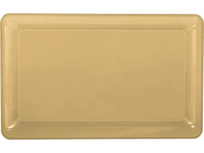 Amscan Party Tray, Gold, 4/Pack (430716.19)