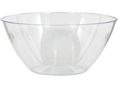 Amscan Party Bowl, Clear, 4/Pack (438805.86)