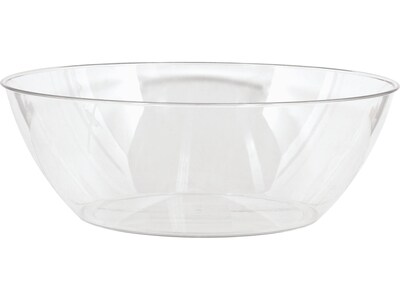 Amscan Party Bowl, Clear, 2/Pack (439000.86)