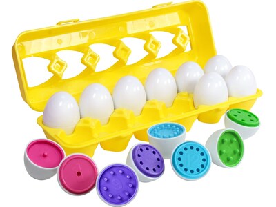 Kidzlane Color Matching Egg Set, Assorted Colors (TNN200010)