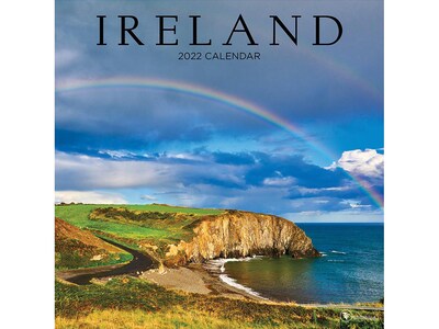 2022 TF Publishing 12 x 12 Monthly Calendar, Ireland, Multicolor (22-1075)