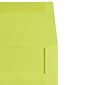 JAM Paper® A7 Colored Invitation Envelopes, 5.25 x 7.25, Ultra Lime Green, 50/Pack (96151I)