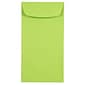 JAM Paper #7 Coin Business Colored Envelopes, 3.5 x 6.5, Ultra Lime Green, 25/Pack (1526752)