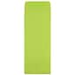 JAM Paper Open End #10 Currency Envelope, 4 1/8" x 9 1/2", Ultra Lime Green Brite Hue, 50/Pack (15870I)