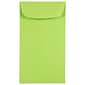 JAM Paper® #5.5 Coin Business Colored Envelopes, 3.125 x 5.5, Ultra Lime Green, 25/Pack (356730546)