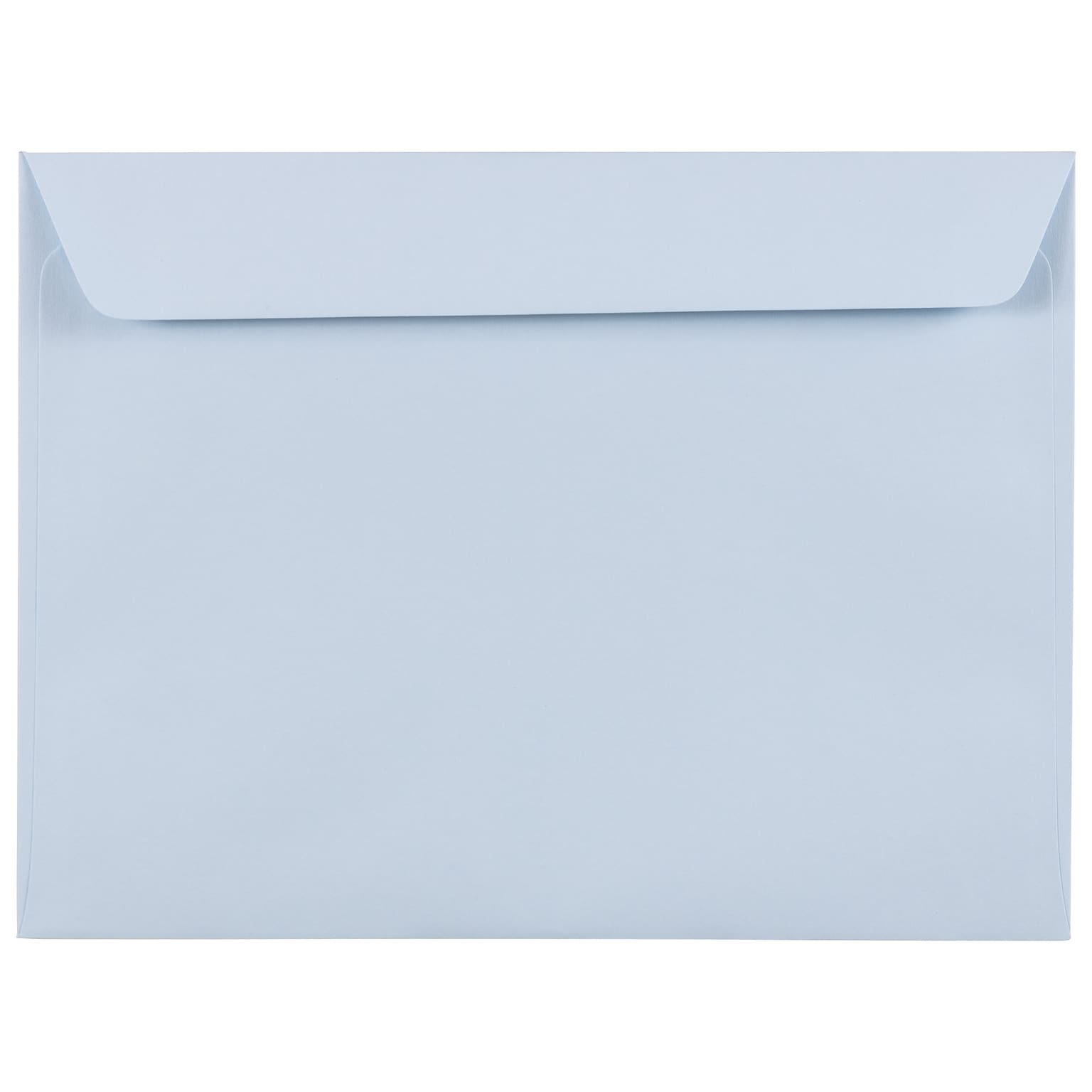 JAM Paper 9 x 12 Booklet Envelopes, Baby Blue, 100/Pack (21515987c)
