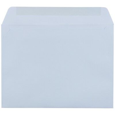 JAM Paper 9 x 12 Booklet Envelopes, Baby Blue, 100/Pack (21515987c)