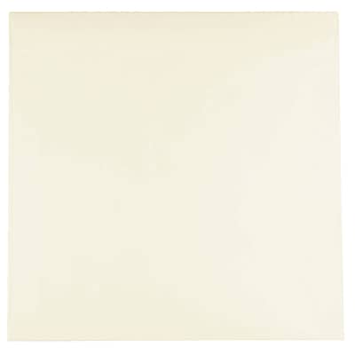 JAM Paper 9.5 x 9.5 Square Invitation Envelopes, Natural White, 25/Pack (2794941)