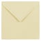 JAM Paper® 7.5 x 7.5 Square Invitation Envelopes with Euro Flap, Ivory, 25/Pack (2792287)