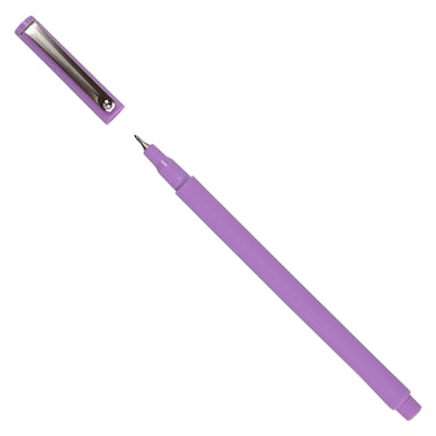 Marvy Uchida Le Pen Felt Pen, Ultra Fine Point, Lavender Purple Ink, 2/Pack (7655874A)
