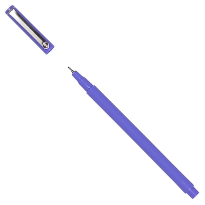 Marvy Uchida Le Pen Felt Pen, Ultra Fine Point, Amethyst Purple Ink, 2/Pack (7655867A)