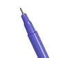 Marvy Uchida Le Pen Felt Pen, Ultra Fine Point, Amethyst Purple Ink, 2/Pack (7655867A)