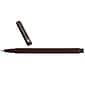 Marvy Uchida Le Pen Felt Pen, Ultra Fine Point, Brown Ink, 2/Pack (7655870A)