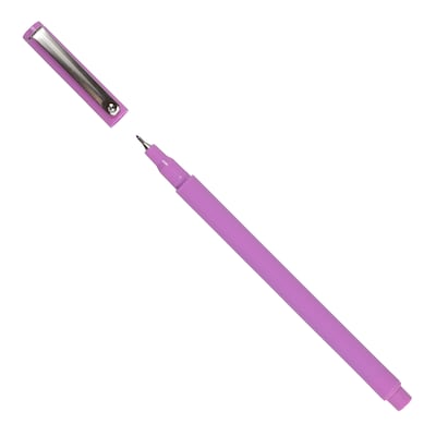 Marvy Uchida Le Pen Felt Pen, Ultra Fine Point, Orchid Purple Ink, 2/Pack (7655880A)