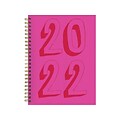 2022 TF Publishing 6 x 8 Weekly & Monthly Planner, Just Pink (22-9215)