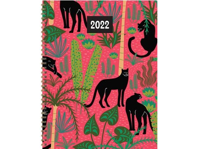 2022 TF Publishing 8.5 x 11 Weekly & Monthly Planner, Floral + Folk, Multicolor (22-9702)