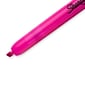 Sharpie Retractable Highlighter, Chisel Tip, Fluorescent Pink, Dozen (28029)