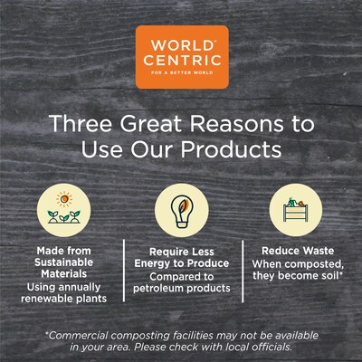 World Centric Fiber Trays, 9.1 x 7.1 x 0.7, Natural, 500/Carton