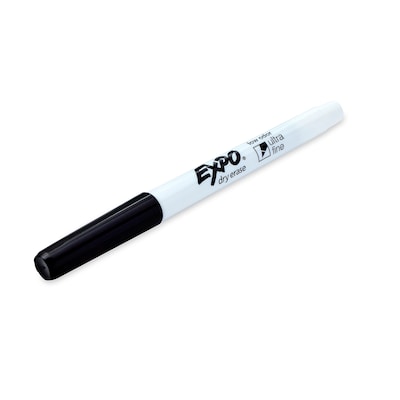 Expo Dry Erase Markers, Ultra Fine Tip, Black, 36/Pack (2003894)