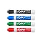 Expo Dry Erase Markers, Bullet Tip, Assorted, 4/Pack (2081760)