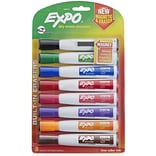Expo Magnetic Dry Erase Markers, Chisel Tip, Assorted, 8/Pack (1944741)