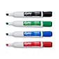 Expo Magnetic Dry Erase Markers with Eraser, Chisel Tip, Assorted, 4/Pack (1944728)