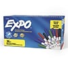 Expo Low Odor Dry Erase Marker, Ultra Fine Point, Assorted Colors, 36/Pack (2003895)