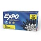 Expo Dry Erase Markers, Ultra Fine Tip, Black, 36/Pack (2003894)