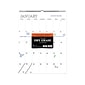 TF Publishing 22" x 17" Monthly Dry Erase Wall Calendar, White (99-1150)