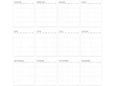 TF Publishing 22" x 17" Monthly Dry Erase Wall Calendar, White (99-1150)