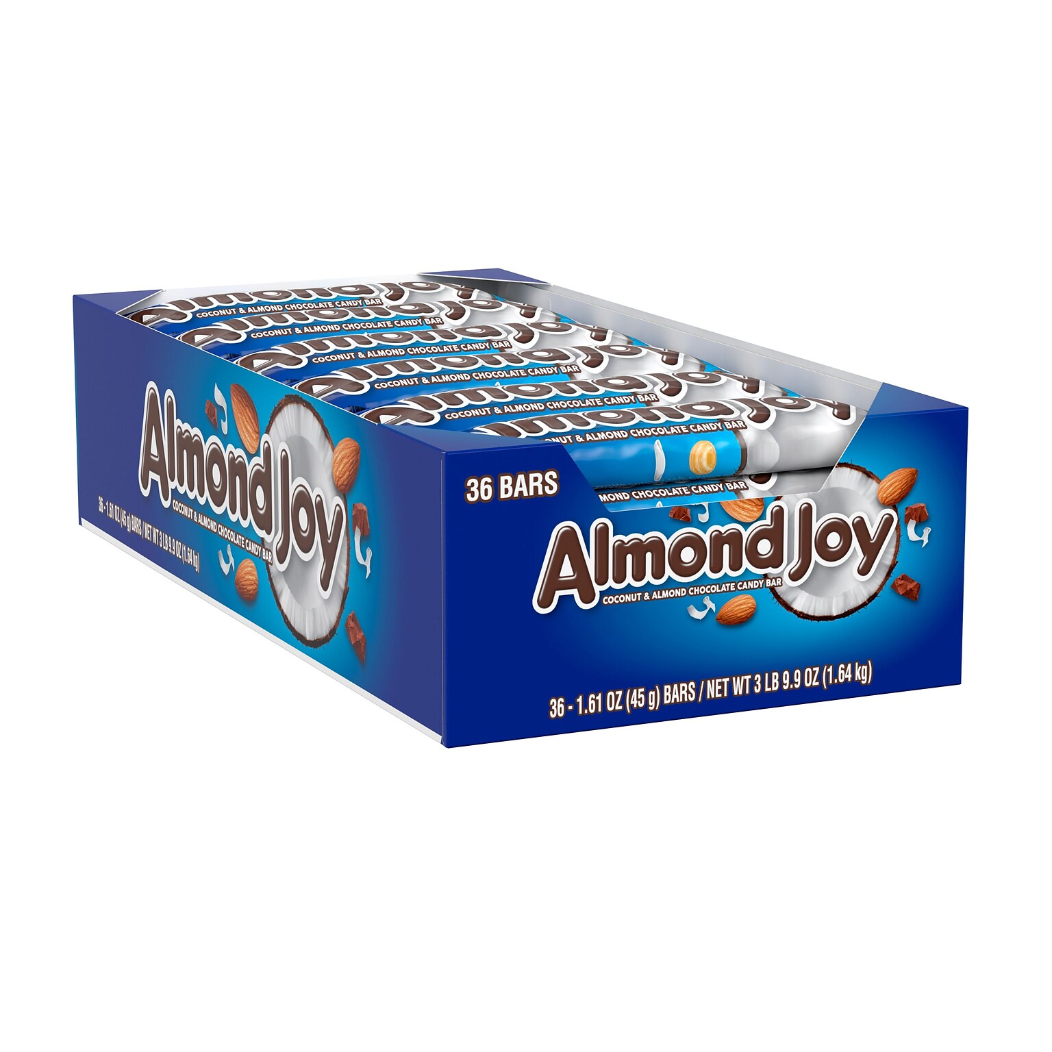 Almond Joy Coconut & Almond Milk Chocolate Candy Bar, 1.61 oz., 36/Box (HEC00320)