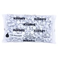 HERSHEYS KISSES Silver Foils Milk Chocolate Candy, Bulk, 66.7 oz, Bulk Bag, 400 Pieces (HEC33458)