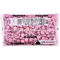 HERSHEYS KISSES Pink Foil Milk Chocolate Pieces, 66.7 oz. (HEC33434)