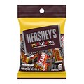 HERSHEYS Miniatures Chocolate Candy, 5.3 oz, Bag, 12 Count (246-00265)